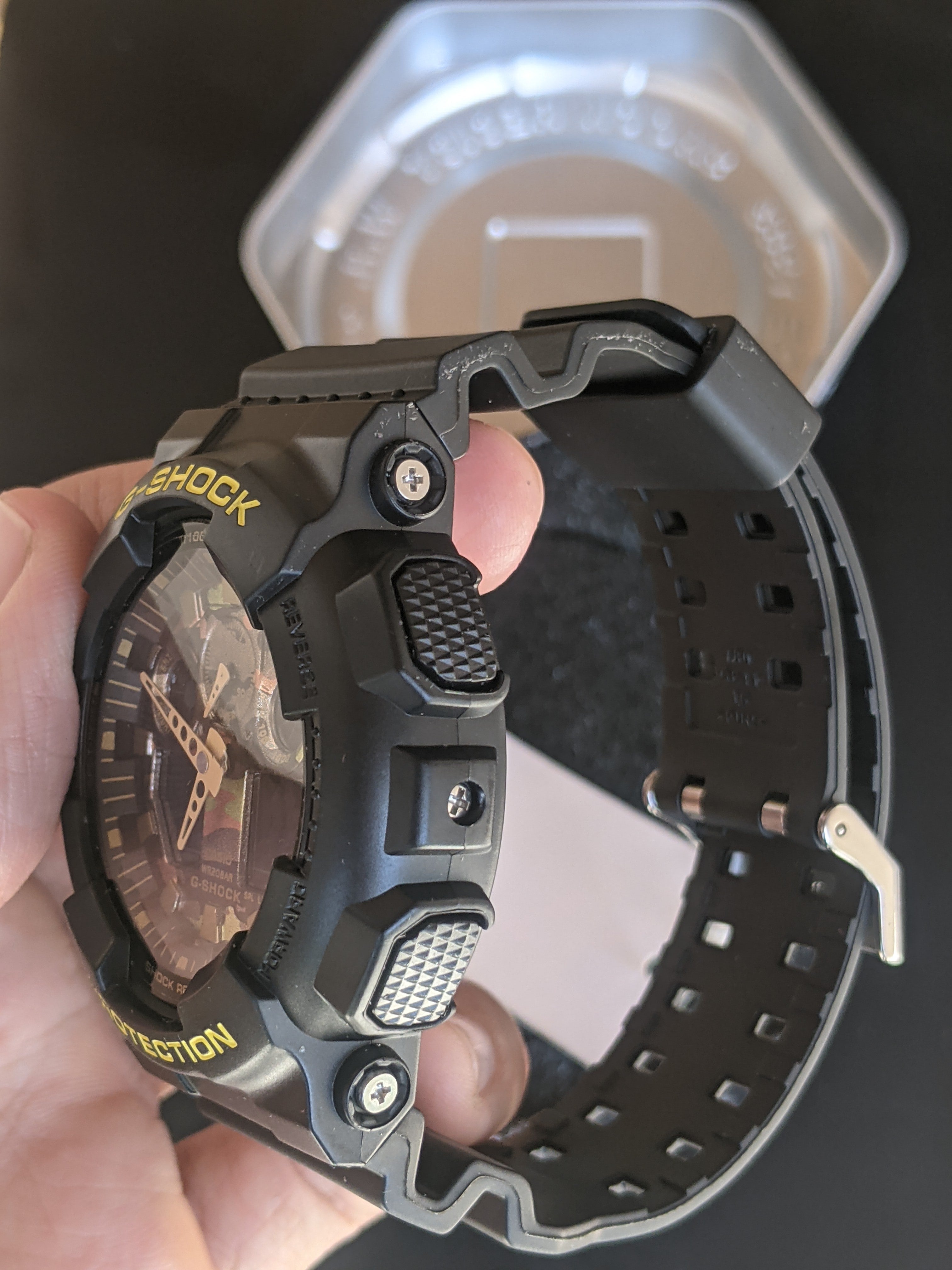 G-Shock GA-110GB-1A 'Black/Yellow' (Brand New)
