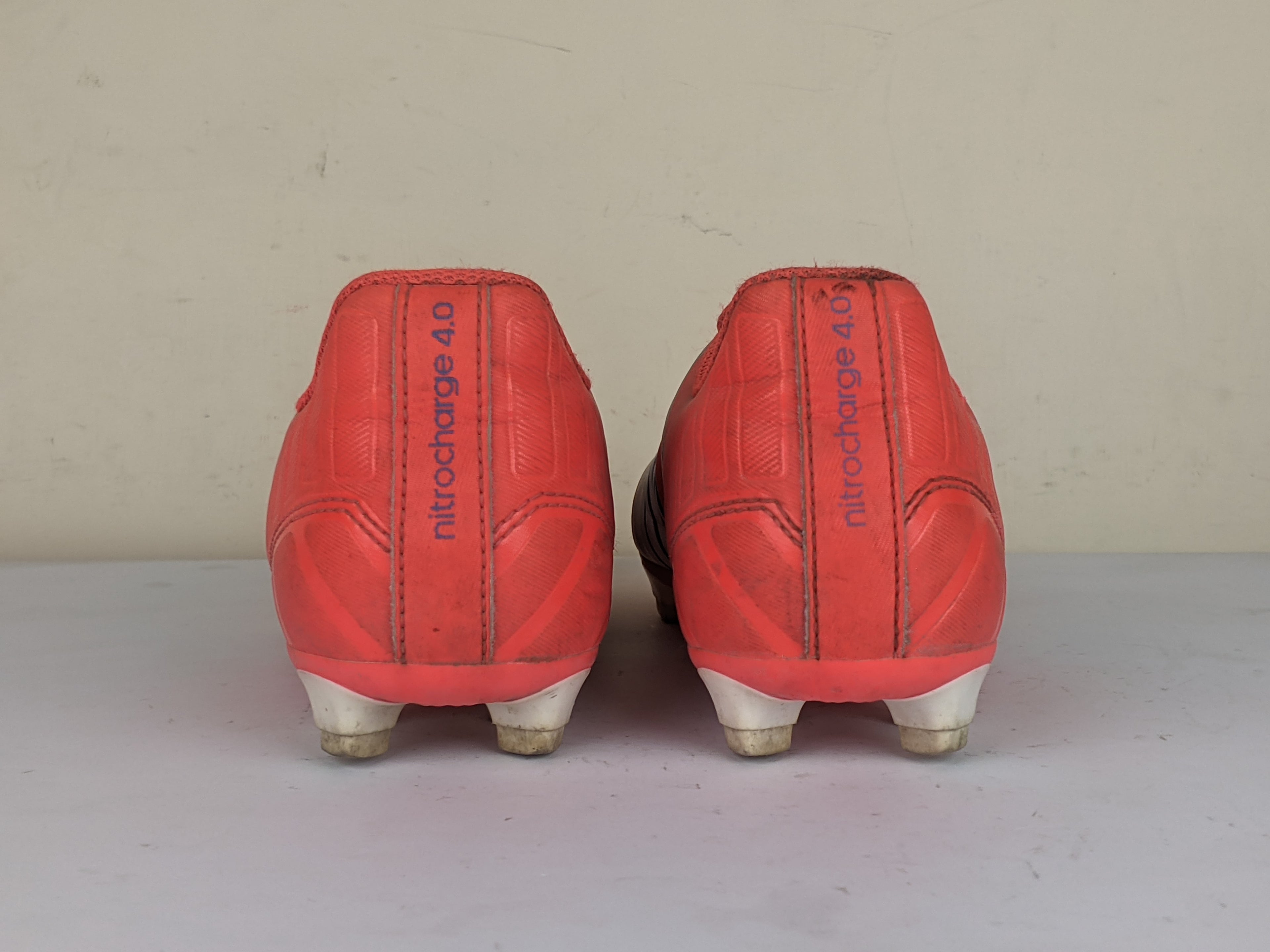 adidas Nitrocharge 4.0 FG Solar Red/Silver Metallic/Core White