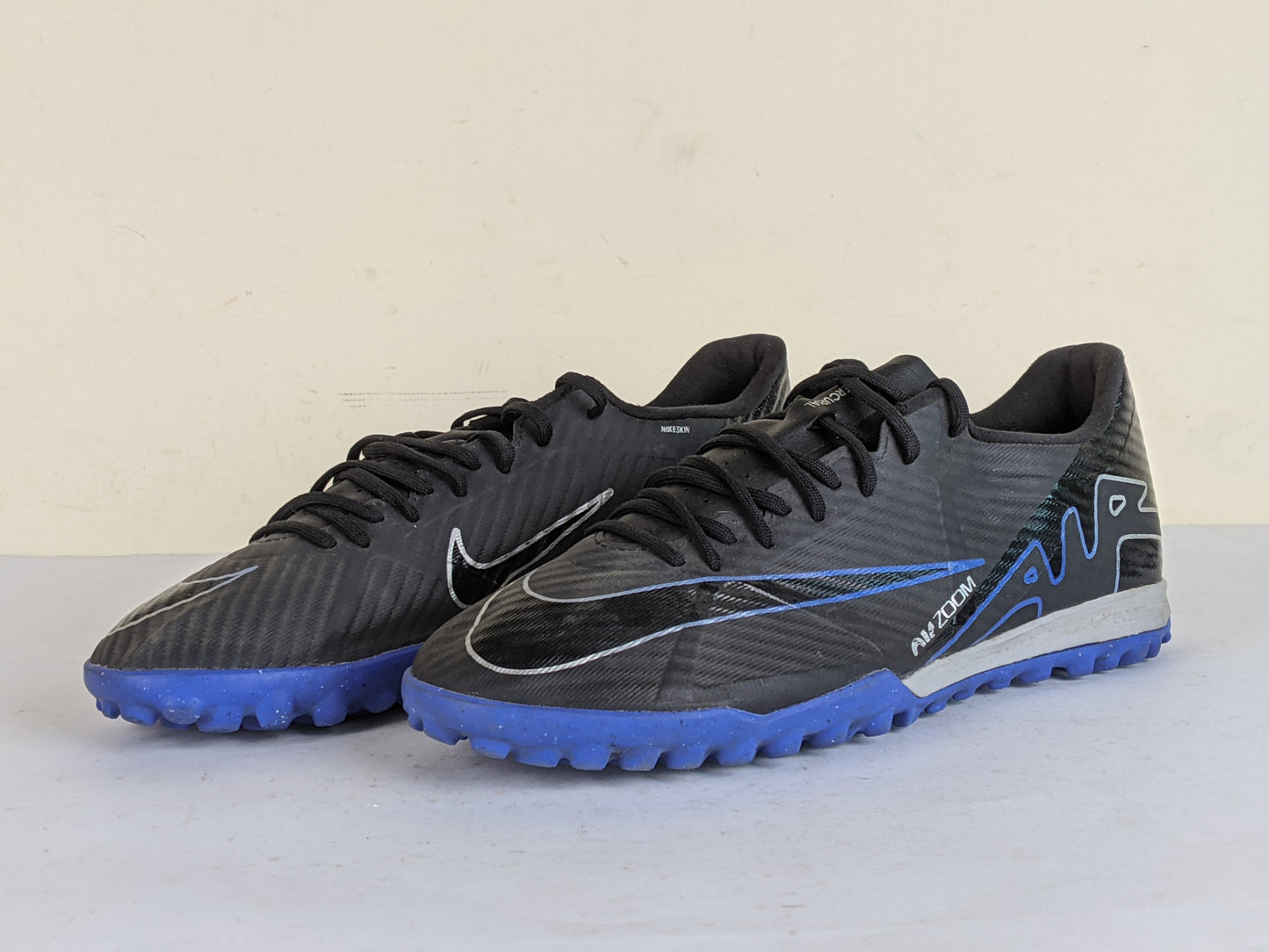 Nike Air Zoom Mercurial Vapor 15 Academy TF Shadow - Black/Chrome/Hyper Royal