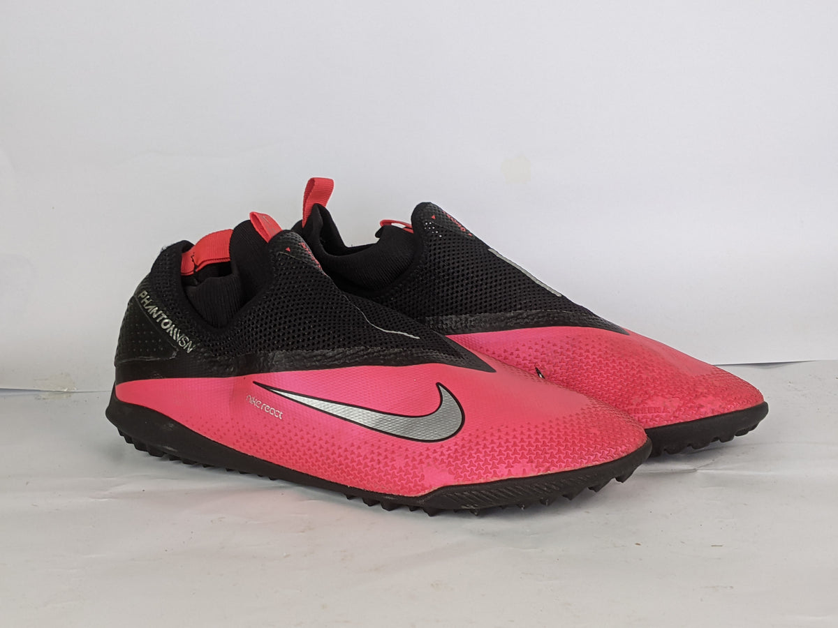 Nike Phantom Vision 2 React Pro DF TF Future Lab - Laser Crimson/Metallic Silver/Black