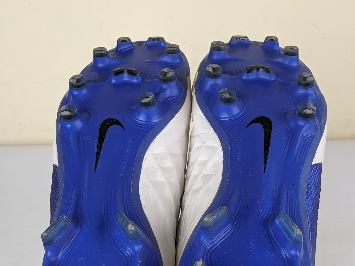 Nike Tiempo Legend 8 Elite FG Daybreak - White/Black/Hyper Royal/Metallic Silver