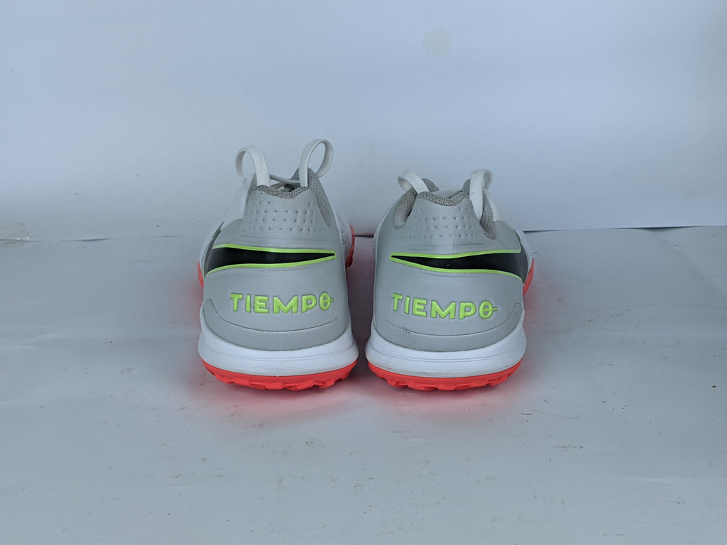 Nike Tiempo Legend 8 Academy TF Platinum - White/Black/Grey Fog/Bright Crimson