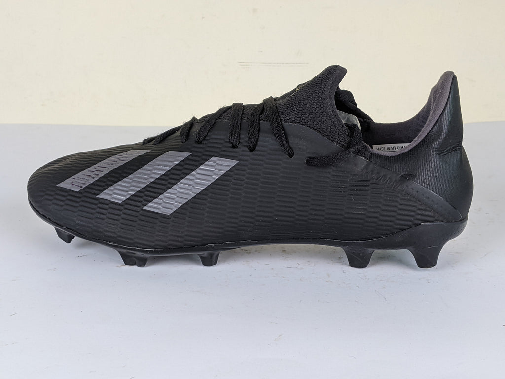 adidas X 19.3 FG/AG Dark Motion - Core Black/Silver Metallic