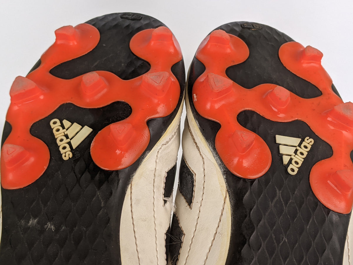adidas Goletto VI FG 'White/Black/Red