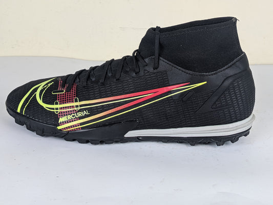 Nike Mercurial Superfly 8 Academy TF Black x Prism - Black/Cyber Yellow