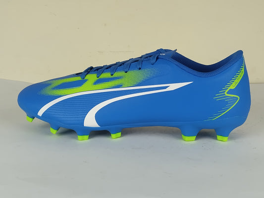 PUMA Ultra Play FG/AG Gear Up - Ultra Blue/PUMA White/Pro Green (Brand New)