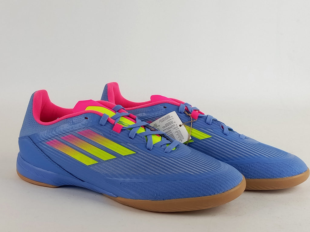 adidas F50 League IN Celestial Victory - Blue Fusion/Lucid Lemon/Lucid Pink (Brand New)