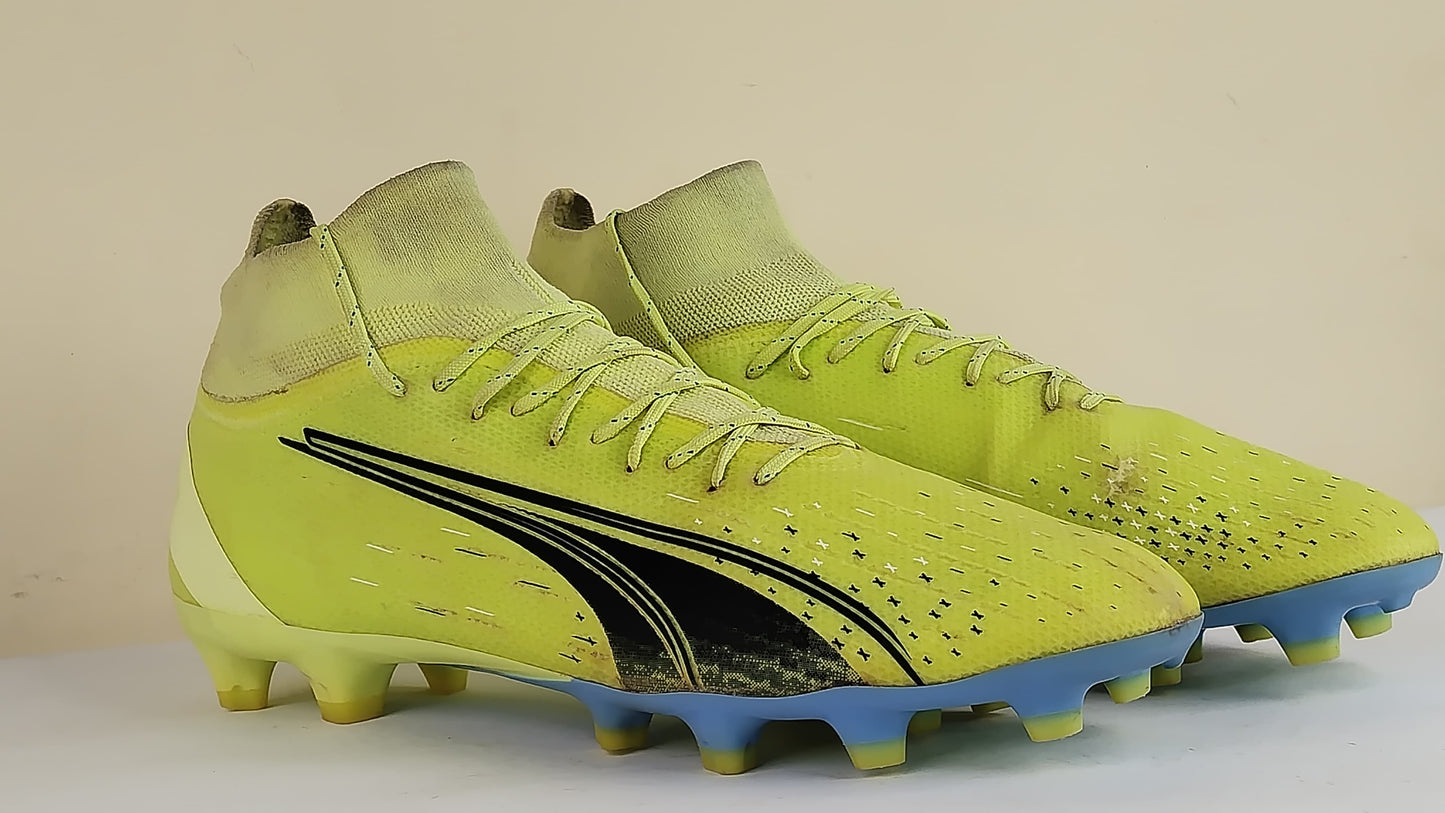 PUMA Ultra Pro FG/AG Fastest - Fizzy Light/Parisian Night/Blue Glimmer