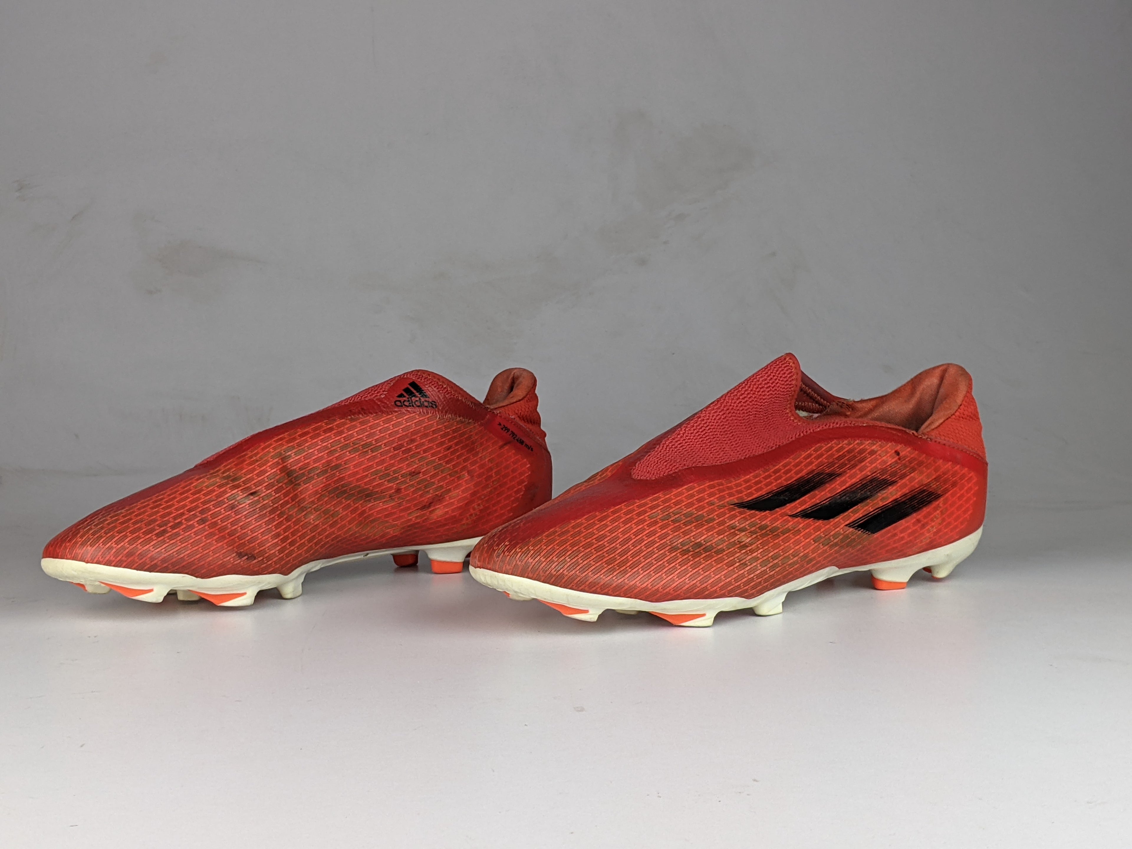adidas X Speedflow .3 Laceless FG Meteorite - Red/Core Black/Solar Red