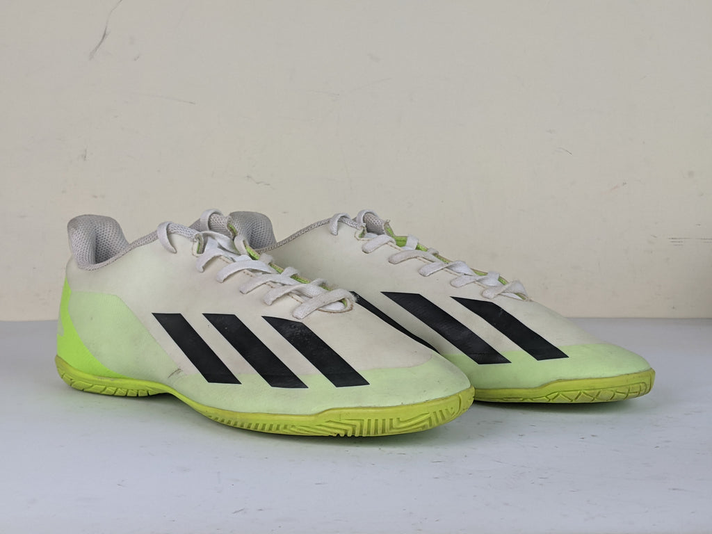 adidas X Crazyfast.4 IN 'White/Green