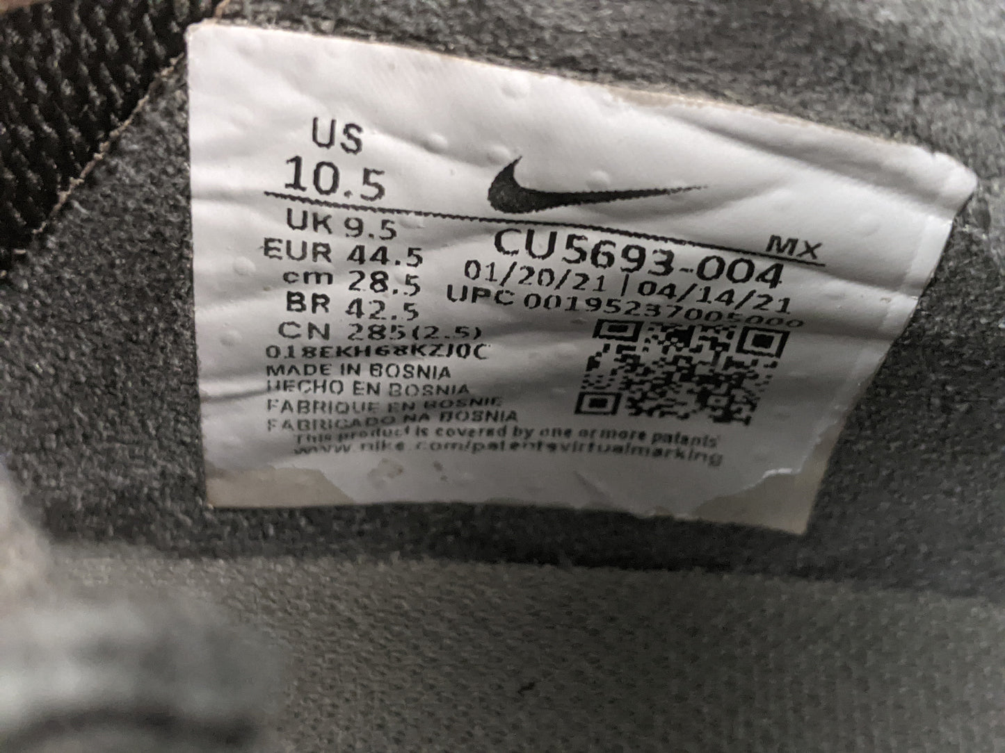 Nike Mercurial Vapor 14 Pro FG Renew - Black/Iron Grey