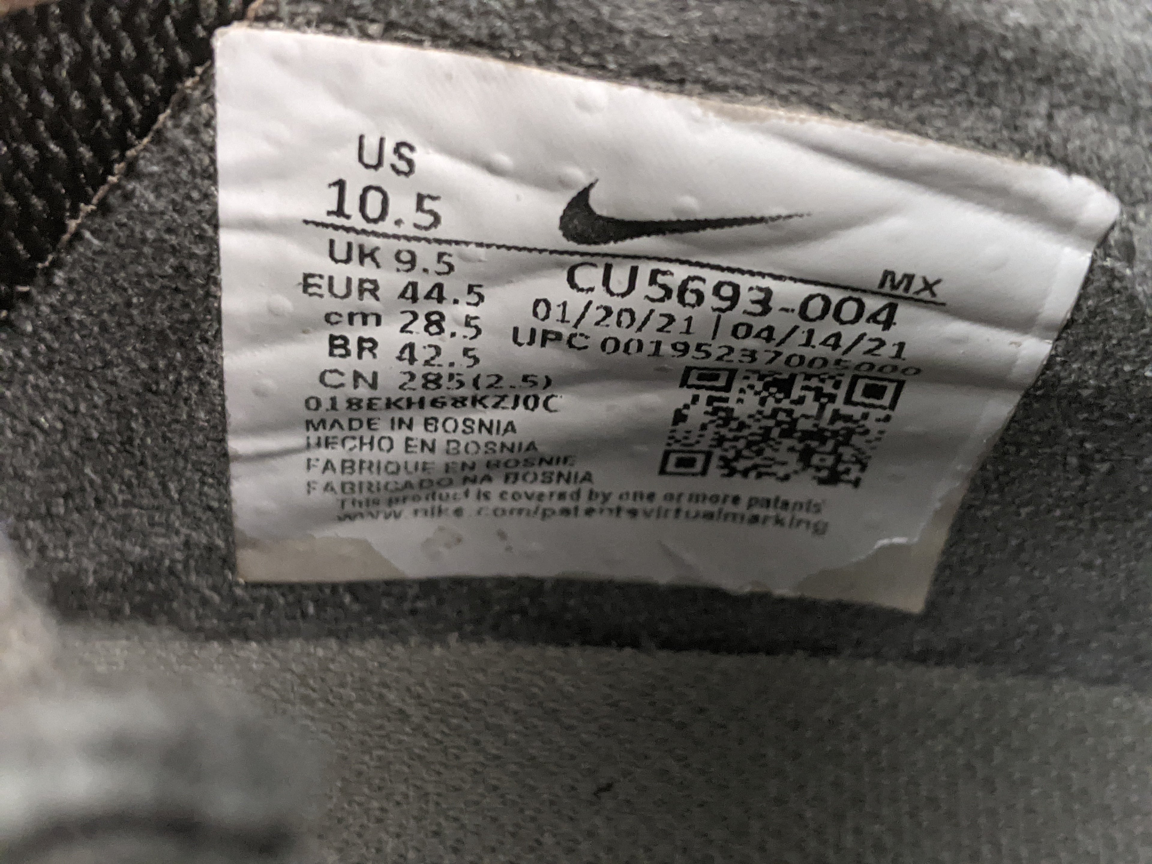 Nike Mercurial Vapor 14 Pro FG Renew - Black/Iron Grey