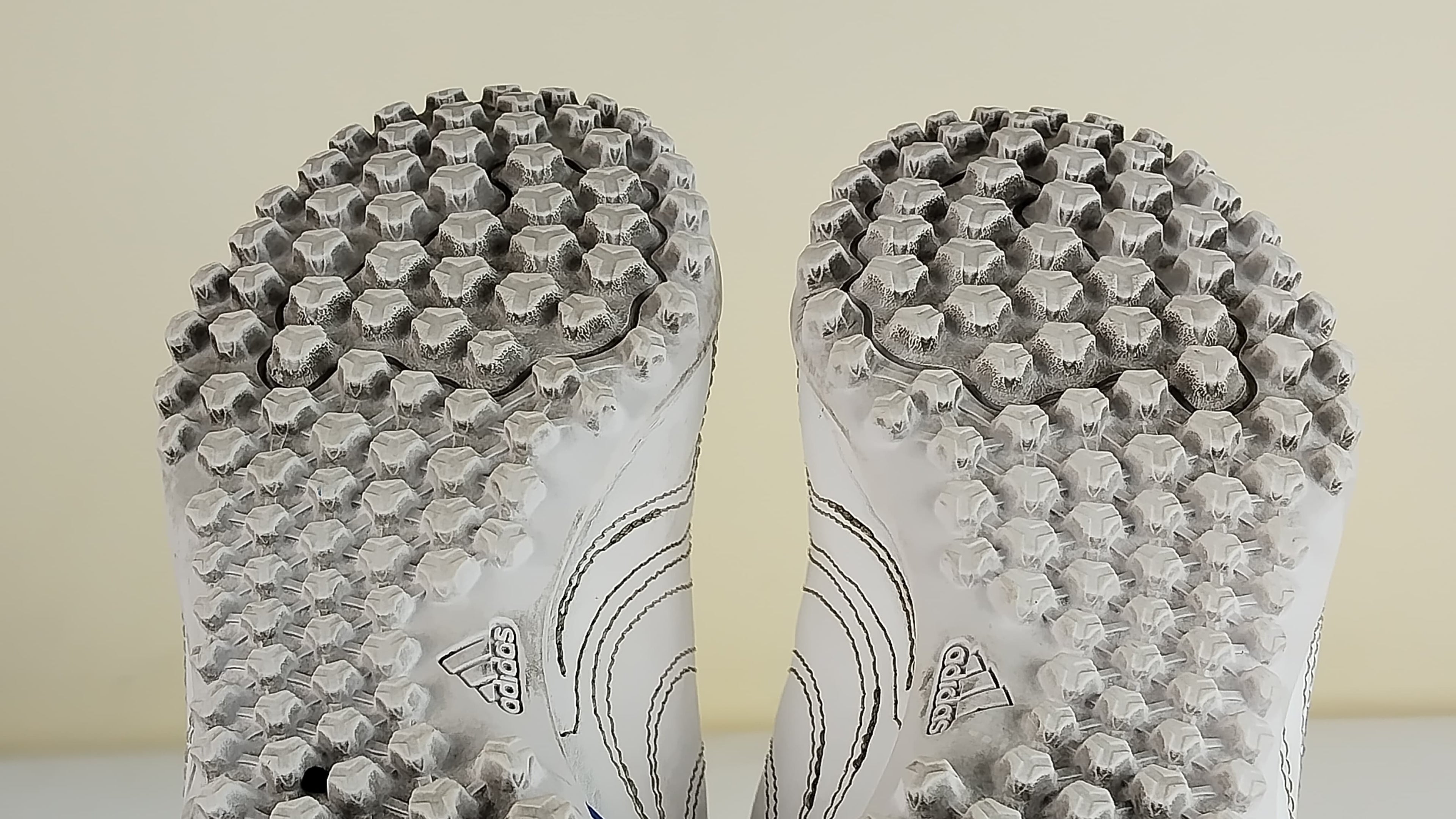 adidas Copa Sense .4 TF Diamond Edge - Footwear White/Hi-Res Blue/Legend Ink