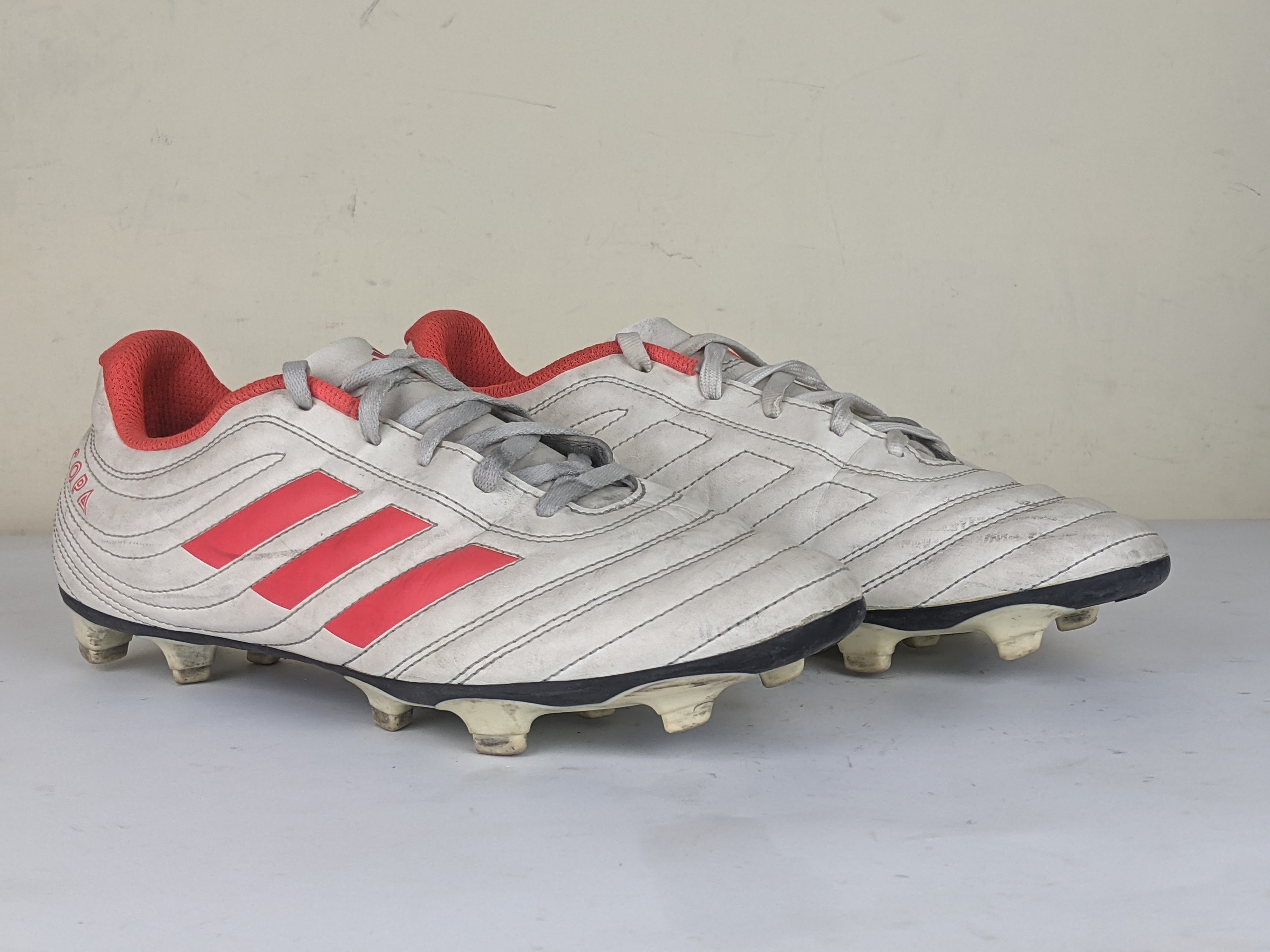 adidas Copa 19.3 FG Initiator - Off White/Solar Red/Core Black