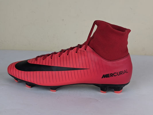 Nike Mercurial Victory VI DF FG Fire - University Red/Black