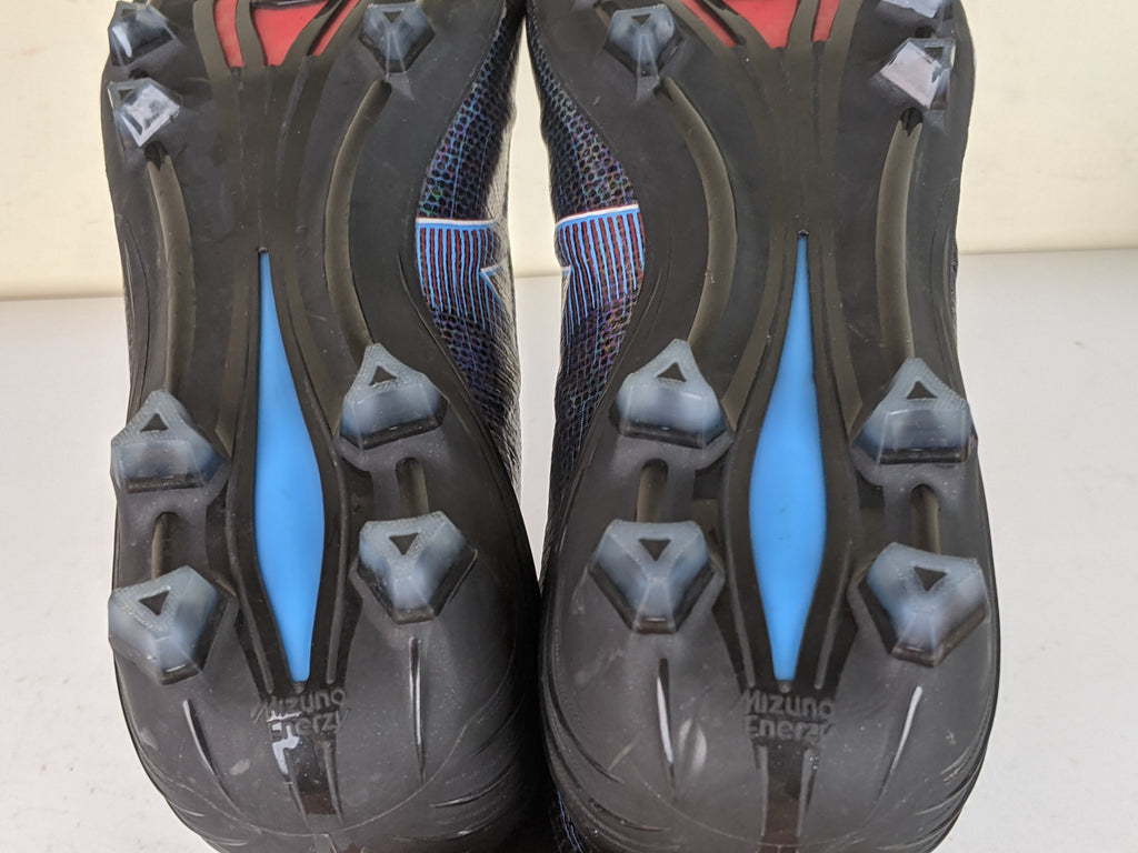 Mizuno Alpha Made in Japan FG Black Pack - Black/Blue/Red