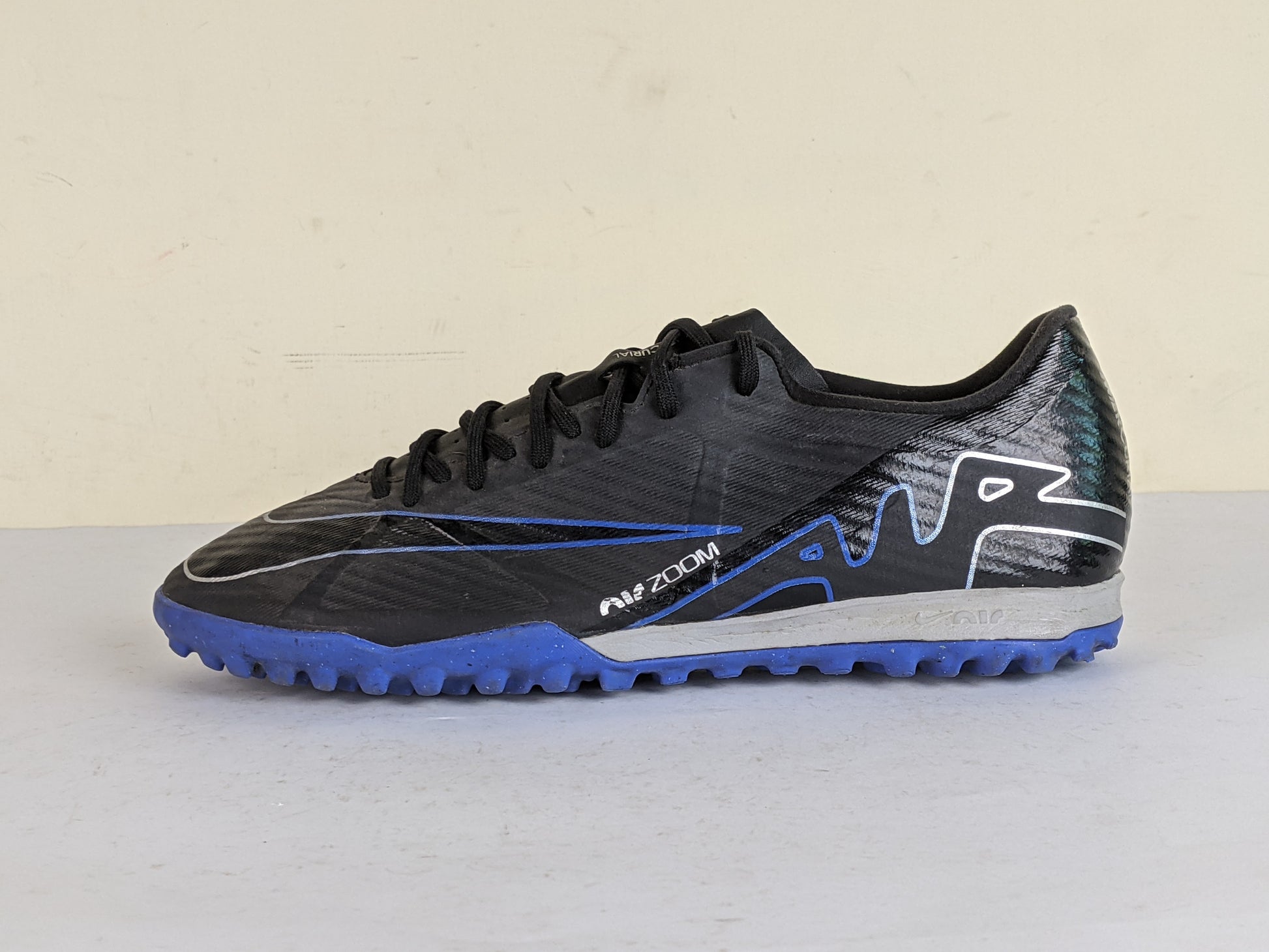 Nike Air Zoom Mercurial Vapor 15 Academy TF Shadow - Black/Chrome/Hyper Royal