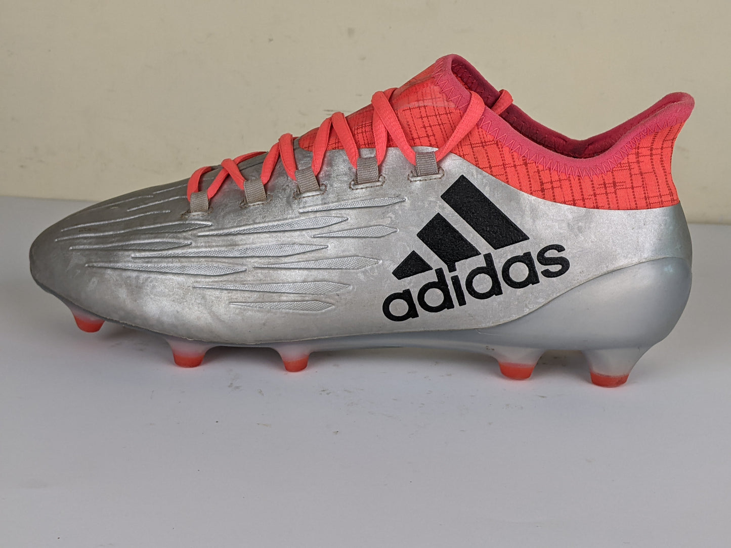 adidas X 16.3 FG/AG Mercury Silver Metallic/Core Black/Solar Red