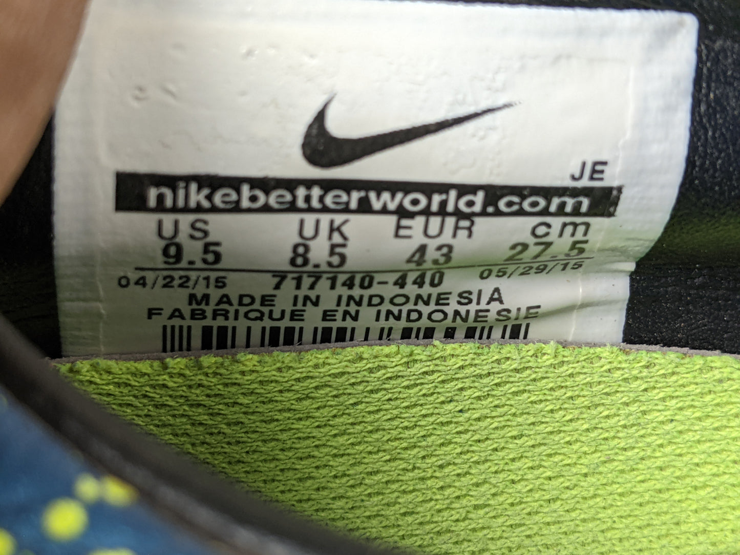 Nike Mercurial Victory V AG Squadron Blue/Black/Volt