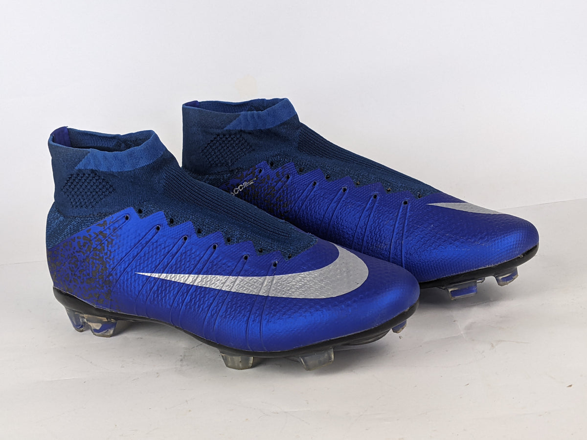 Nike Mercurial Superfly CR7 Deep Royal Blue/Metallic Silver/Black AG