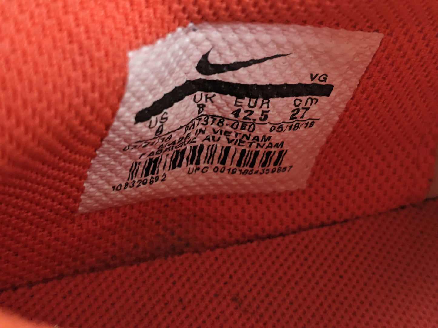 Nike Mercurial Vapor 12 Club FG 'Wolf Grey/Crimson