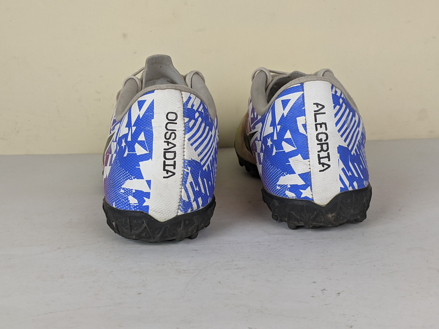 Nike Mercurial Vapor 13 Academy TF NJR Jogo Prismatico - White/Black/Racer Blue/Volt