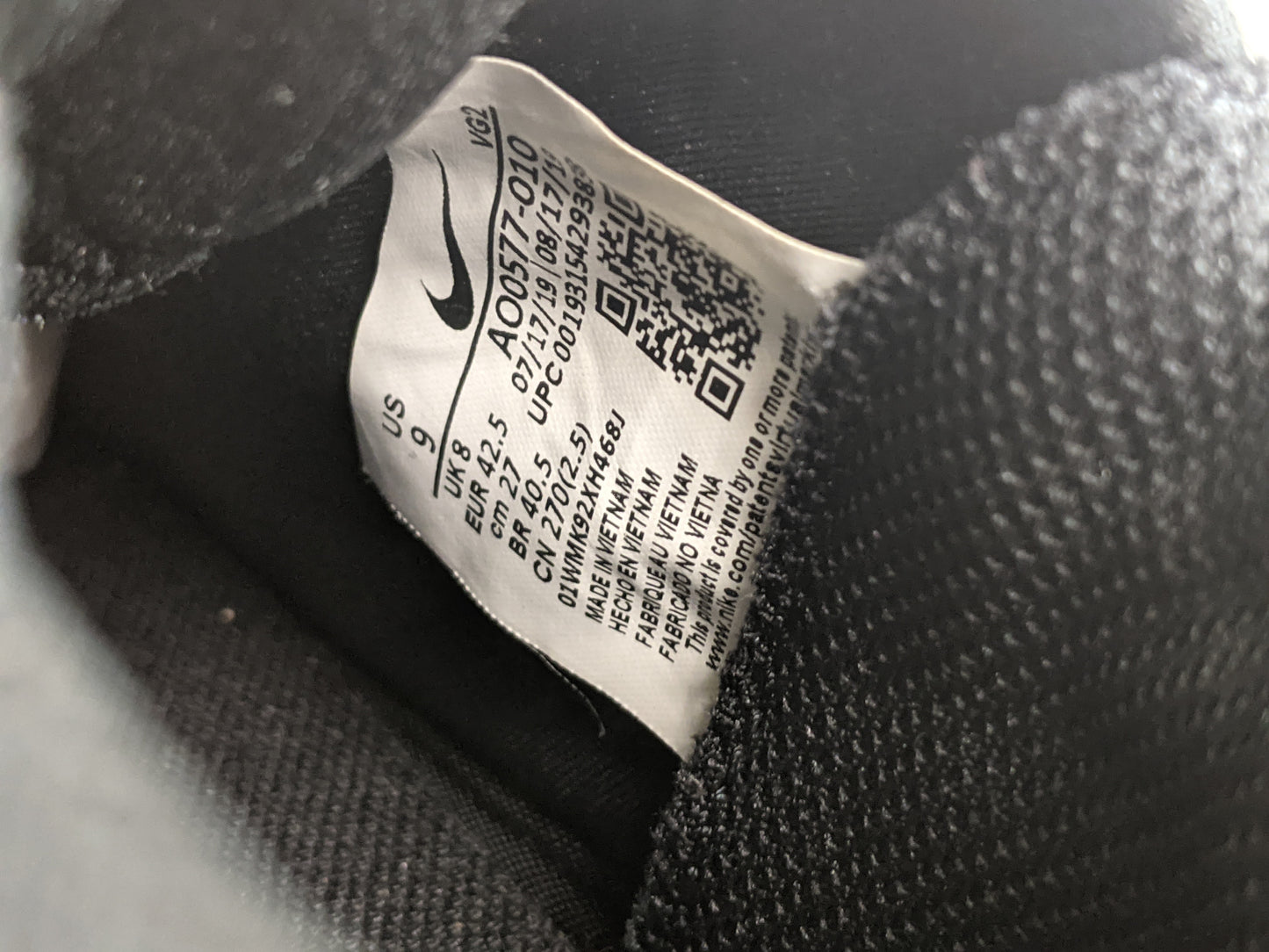 Nike Phantom Venom Club FG 'Black'