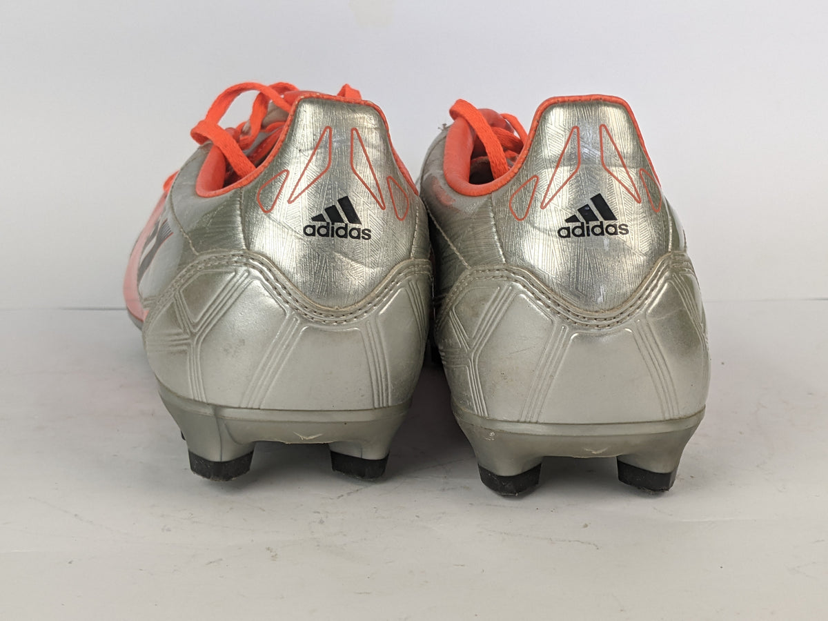 adidas F50 TRX FG 'Silver/Orange