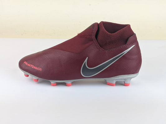 Nike Phantom Vision Academy DF MG Rising Fire - Team Red/Dark Grey/Bright Crimson
