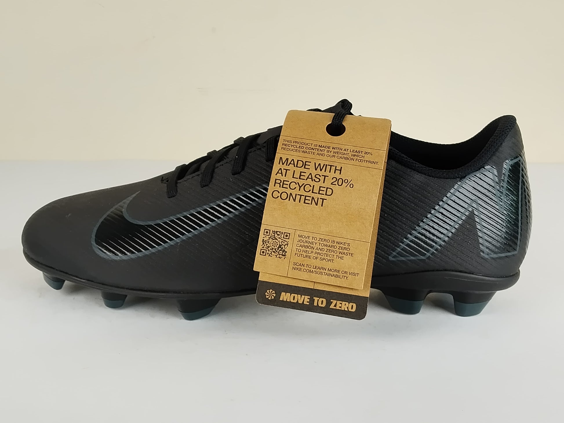 Nike Mercurial Vapor 16 Club MG Shadow - Black/Deep Jungle (Brand New)