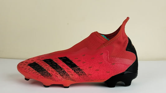 adidas Predator Freak .3 Laceless FG Meteorite - Red/Core Black/Solar Red