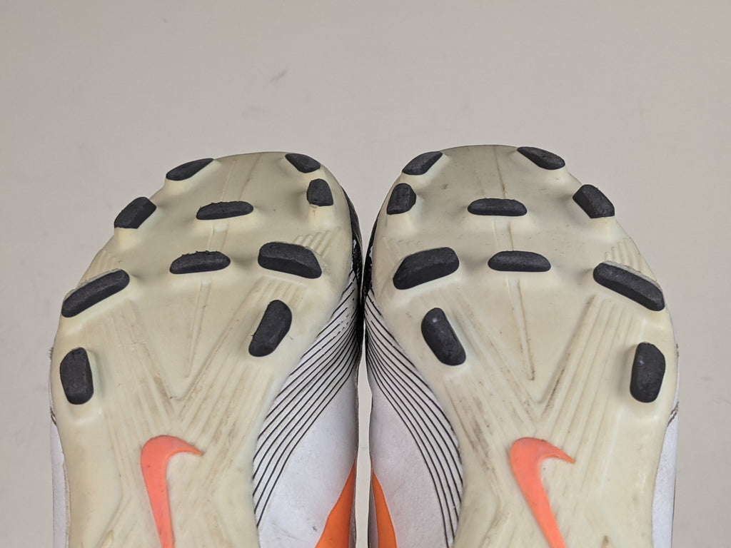 Nike Total90 Shoot IV FG White/Black/Orange Kids