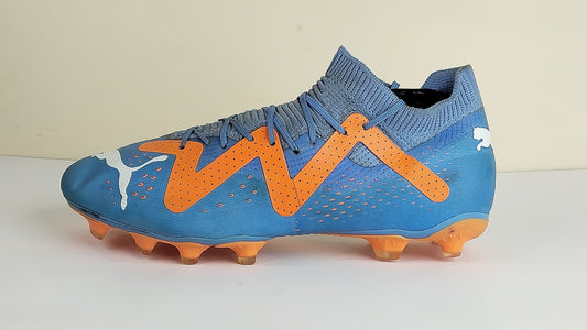 PUMA Future Match FG/AG Supercharge - Blue Glimmer/PUMA White/Ultra Orange