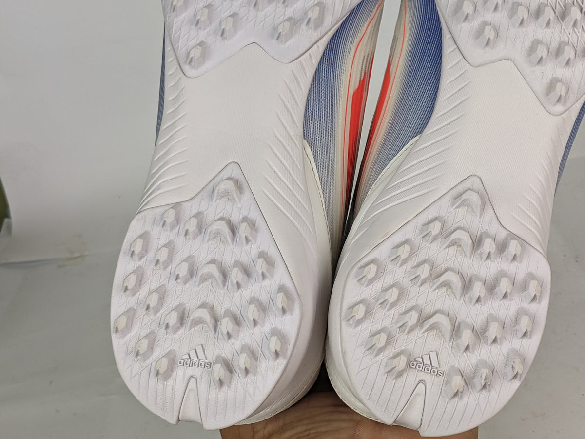 adidas F50 League TF Advancement - Footwear White/Solar Red/Lucid Blue