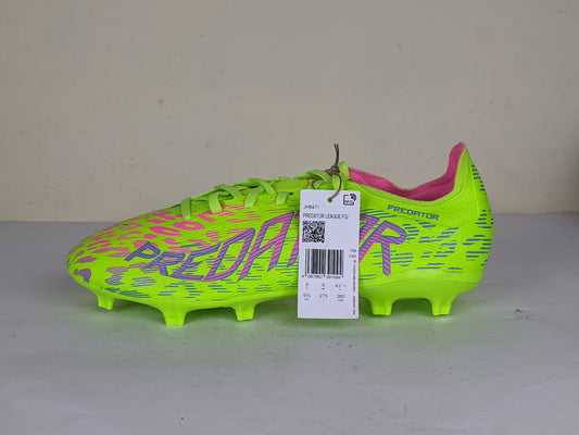 adidas Predator League FG/AG Mystic Victory - Lucid Lemon/Lucid Pink/Blue Fusion (Brand New)