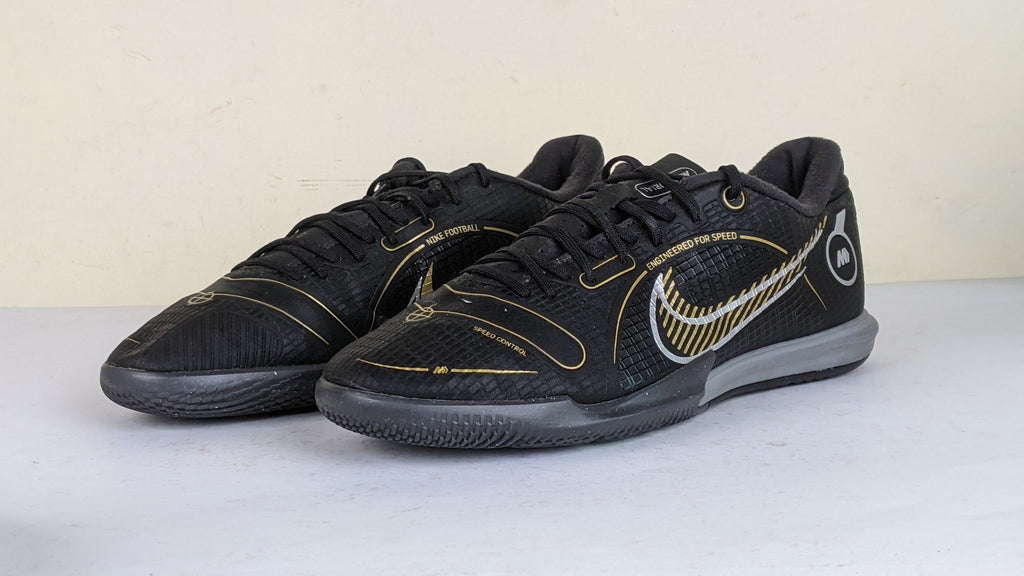Nike Mercurial Vapor 14 Academy IC Shadow - Black/Metallic Gold/Metallic Silver