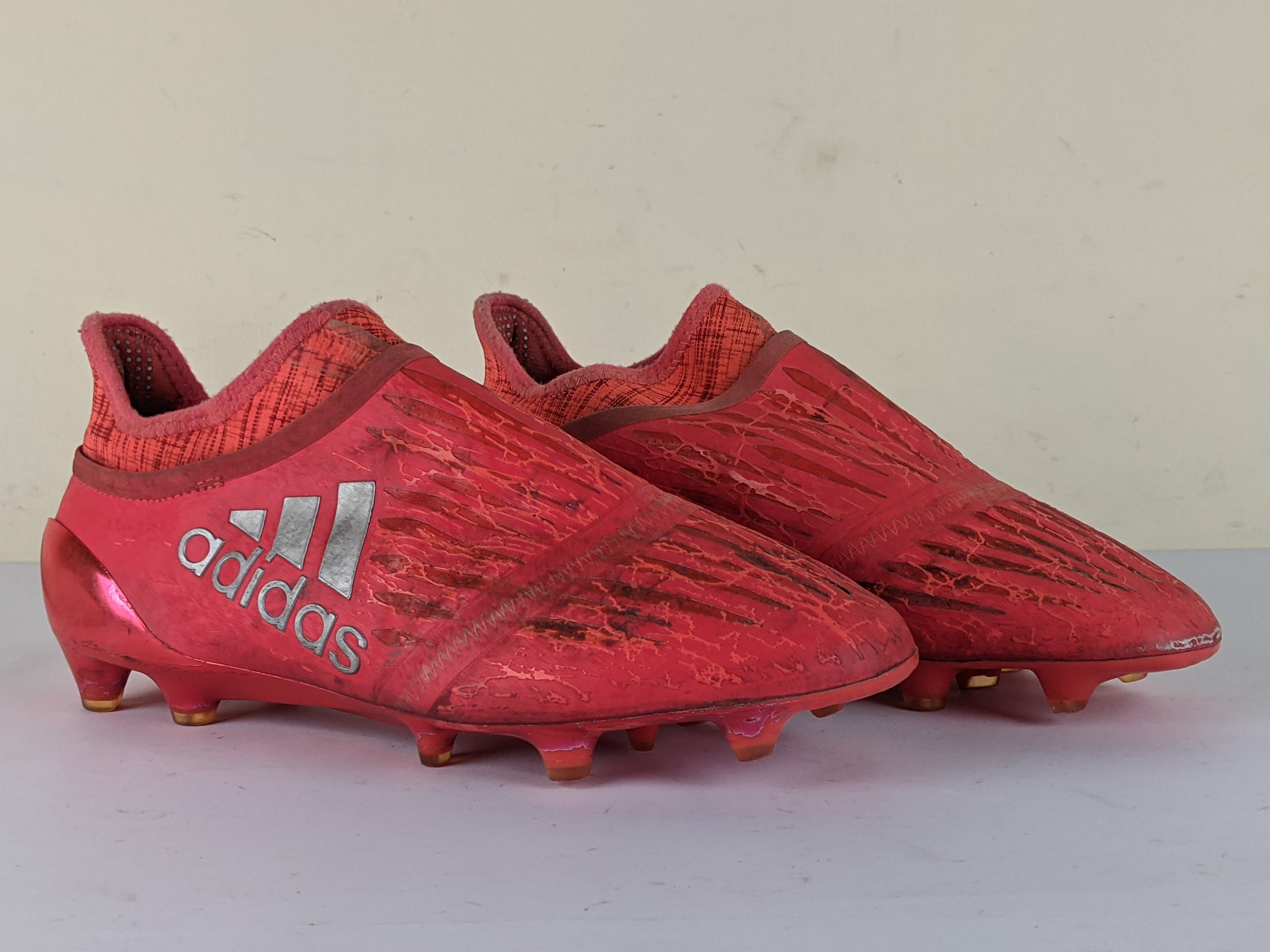 adidas X 16+ PureChaos FG/AG Solar Red/Metallic Silver