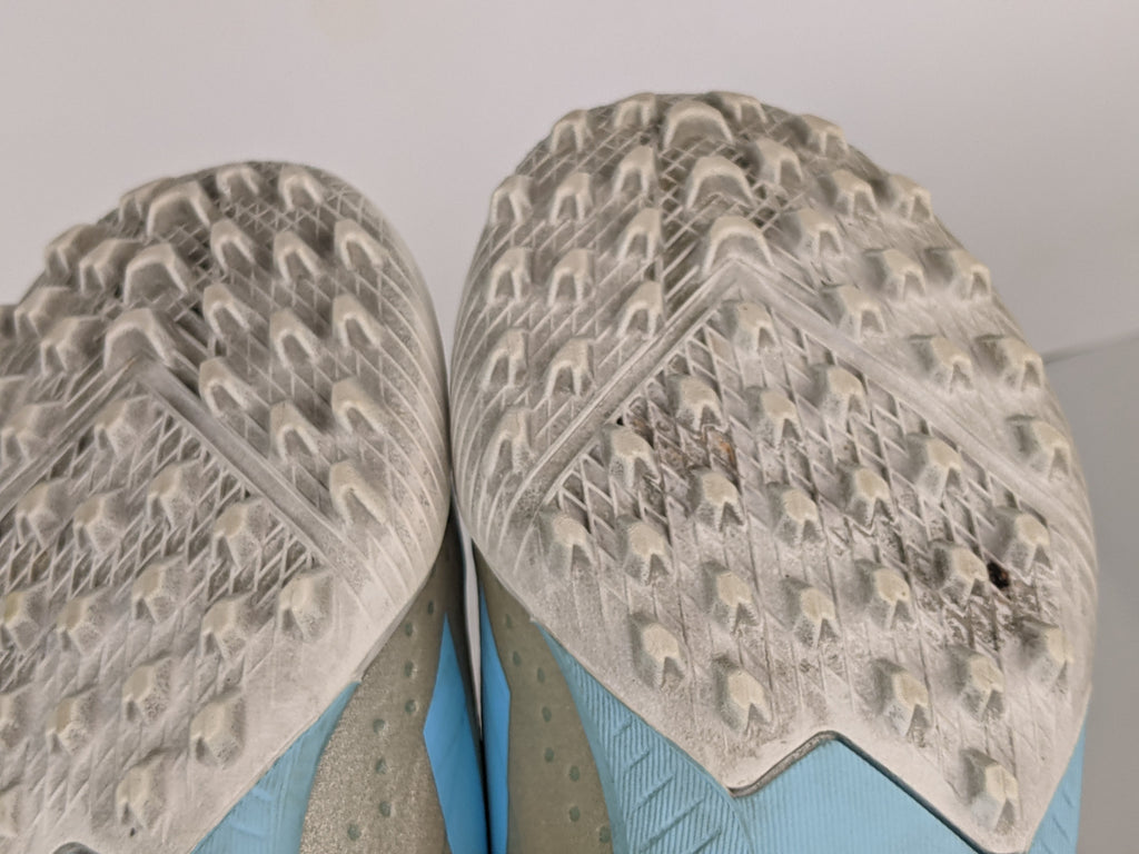 adidas X Crazyfast Messi .3 TF Infinito - Silver Metallic/Bliss Blue/Core Black Kids