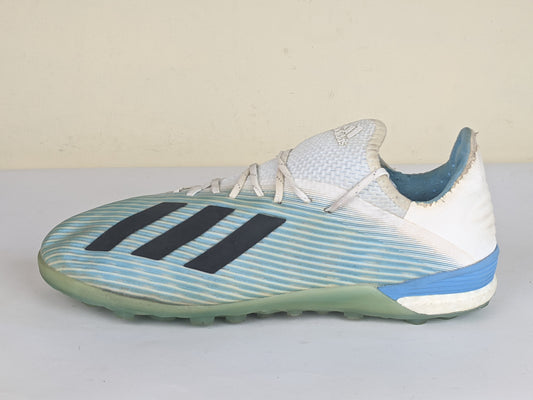 adidas X 19.1 TF Hard Wired - Bright Cyan/Core Black/Shock Pink