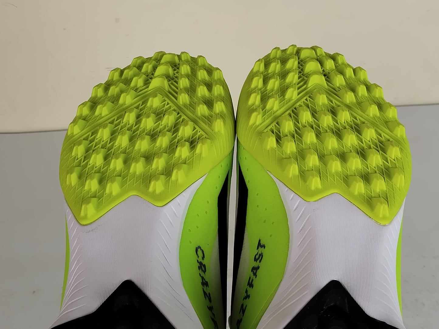 adidas X Crazyfast .3 TF Crazyrush - Footwear White/Core Black/Lucid Lemon (Brand New)