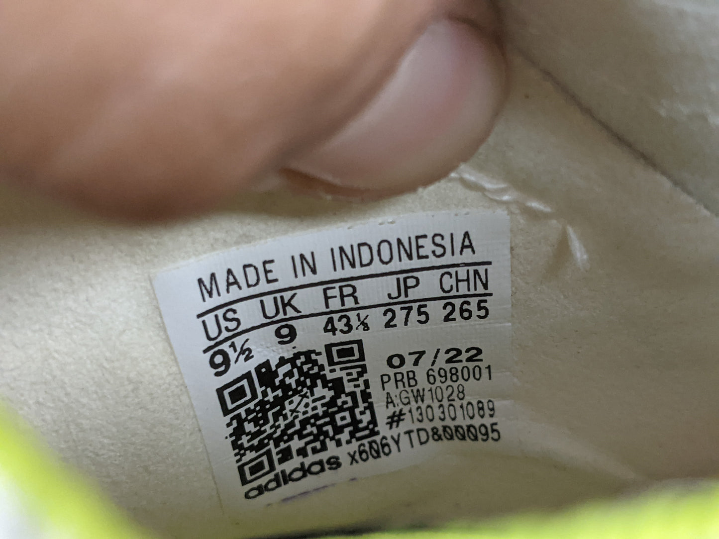 adidas Predator Edge .1 FG Al Rihla - Footwear White/Solar Yellow/Power Blue (Brand New)