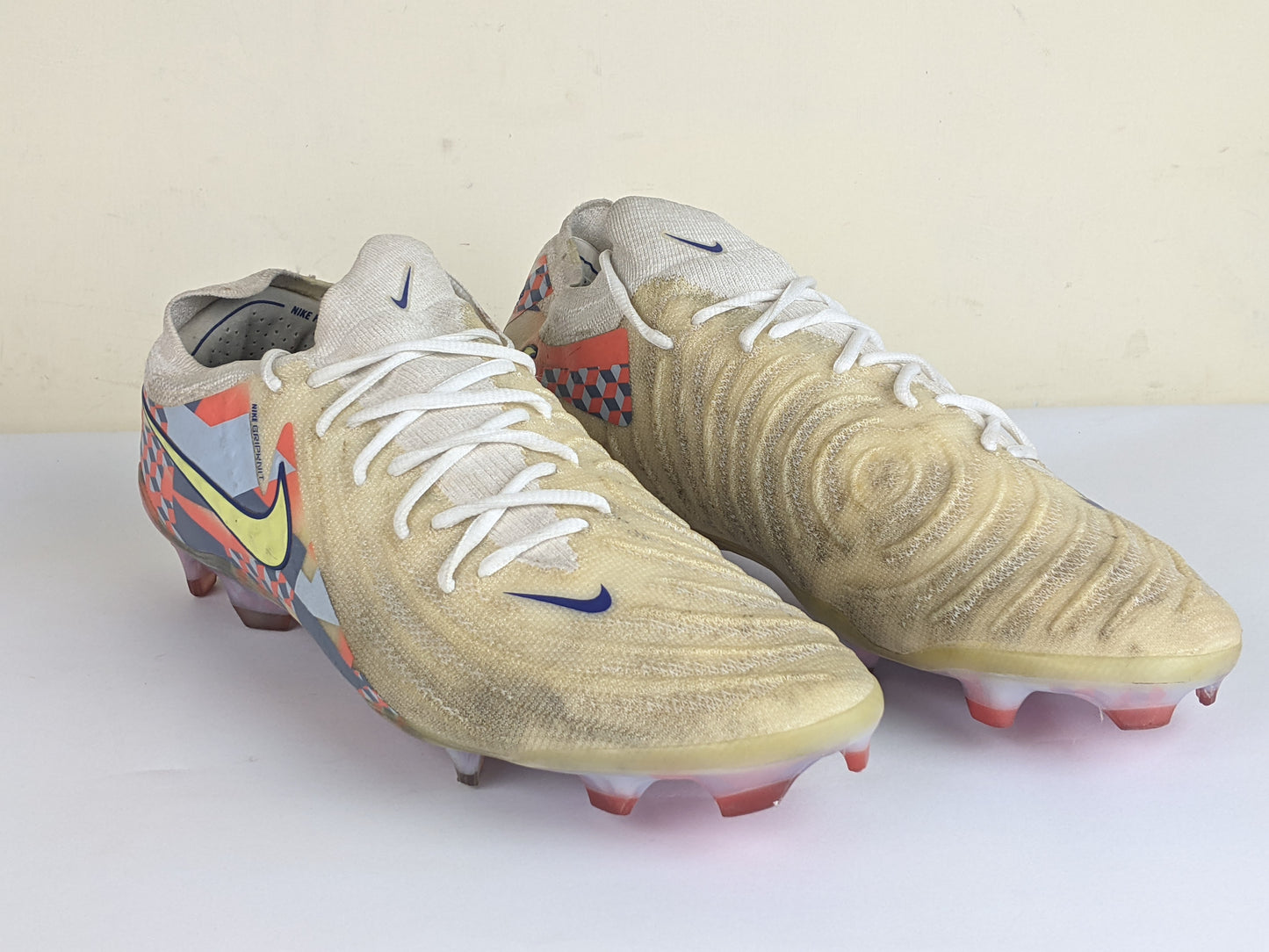 Nike Phantom GX II Elite FG Barna - White/Lite Zitron LIMITED EDITION