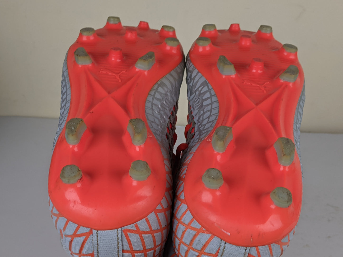 PUMA Future 4.3 Netfit FG/AG Anthem - Gray/Red