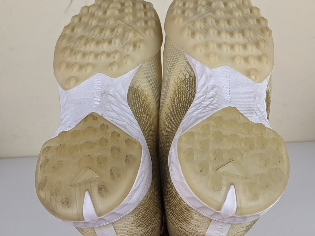 adidas X Ghosted .1 TF Inflight - Footwear White/Core Black/Metallic Gold