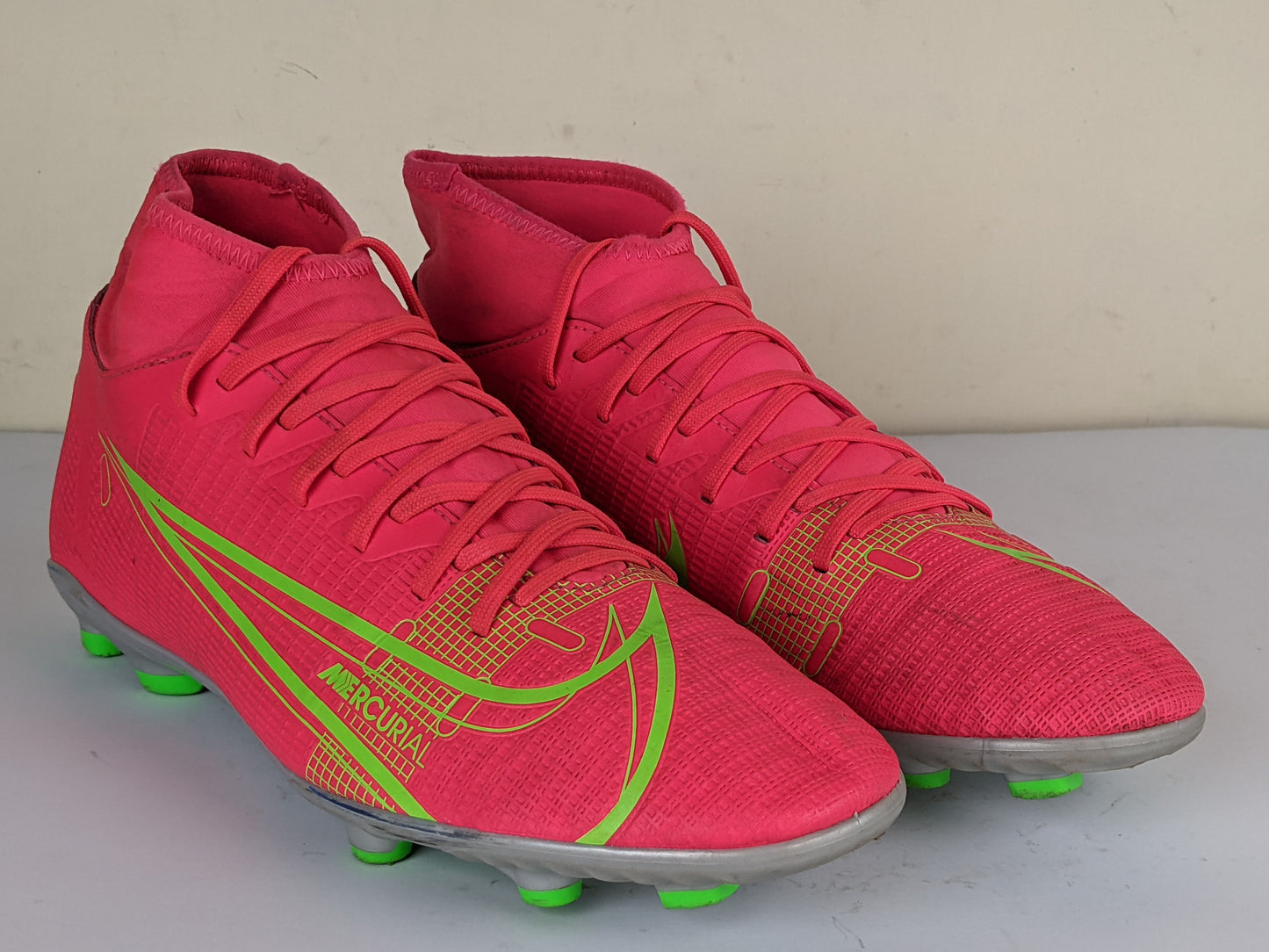 Nike Mercurial Superfly 8 Club MG Spectrum - Red/Silver