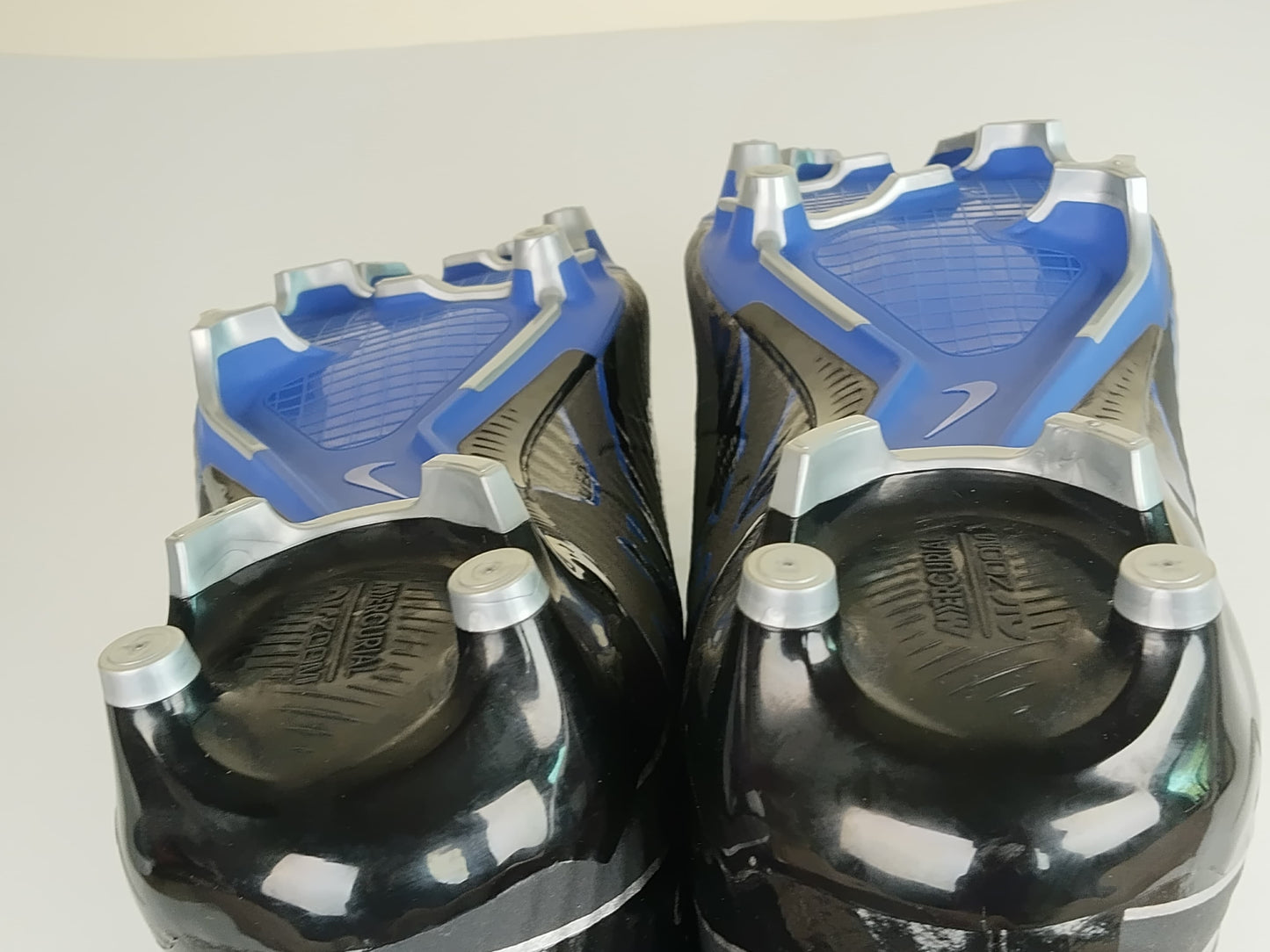 Nike Air Zoom Mercurial Vapor 15 Academy MG Shadow - Black/Chrome/Hyper Royal (Brand New)