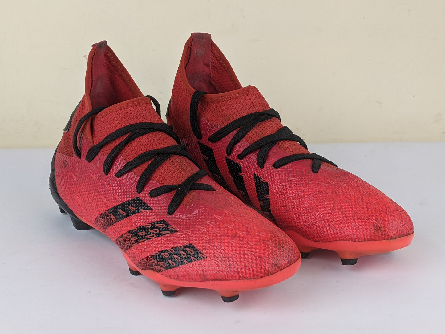 adidas Predator Freak .3 FG Meteorite - Red/Core Black/Solar Red