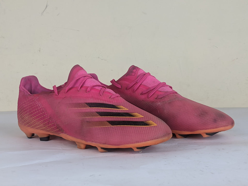 adidas X Ghosted .1 FG/AG Superspectral - Shock Pink/Core Black/Screaming Orange Kids