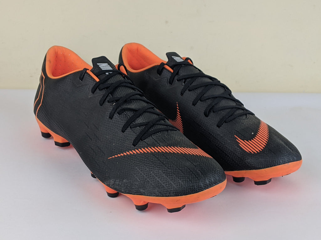 Nike Mercurial Vapor 12 Academy MG Fast AF - Black/Total Orange/White