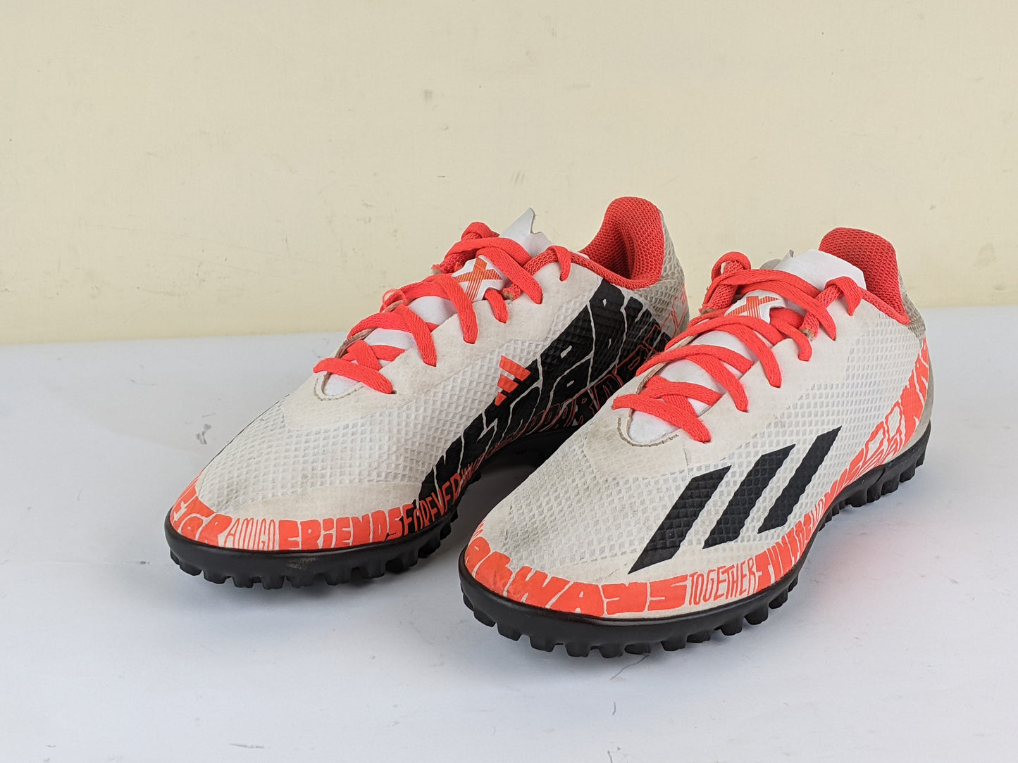 adidas X Speedportal Messi .4 TF Balon te Adoro - Footwear White/Core Black/Solar Red